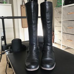 Frye Phillip harness wide calf leather boot 8.5